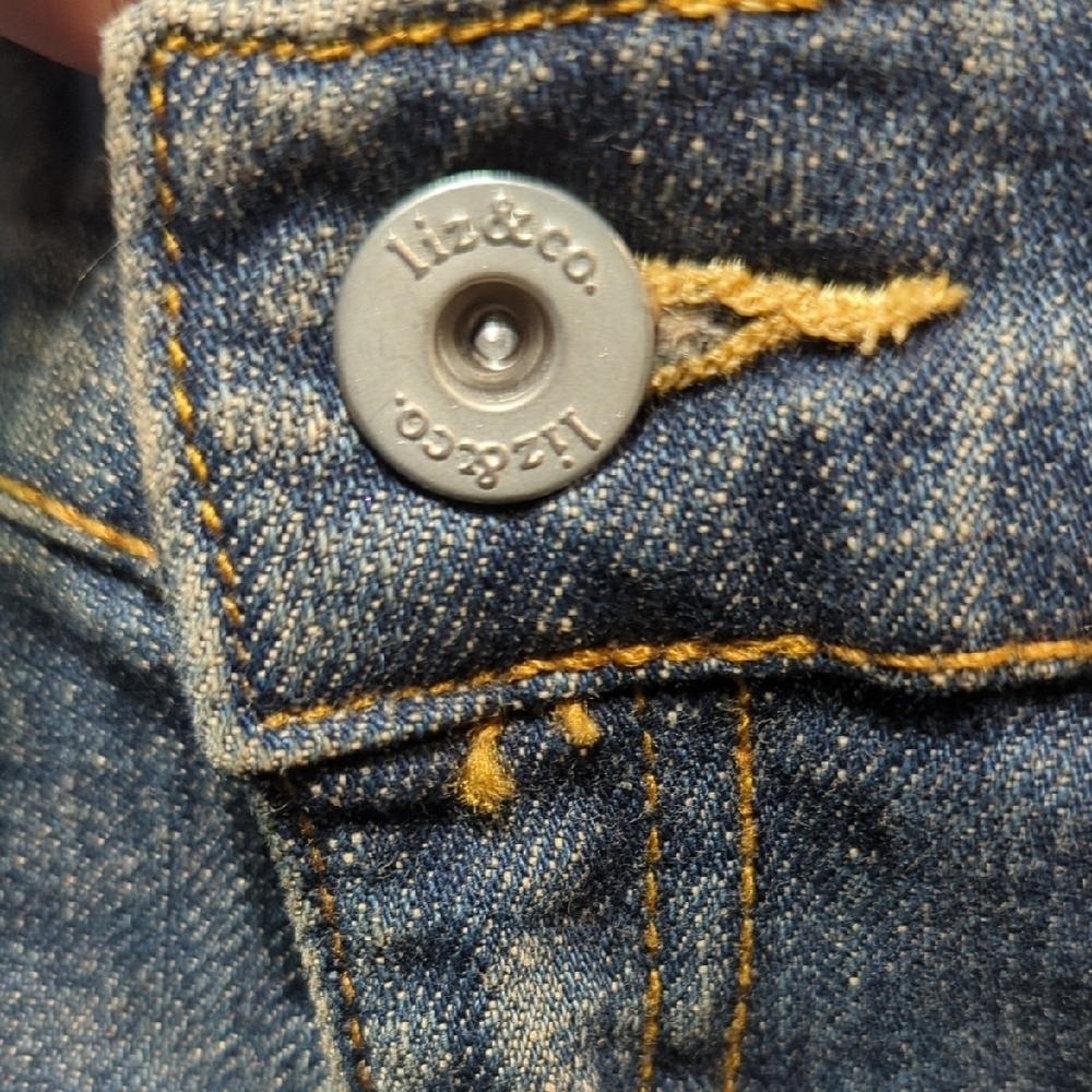 Liz & Co. Women's Straight Blue Jeans - Picture 9 of 10